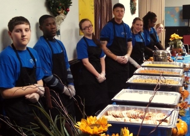 PCC employees and family members volunteered to help with the event