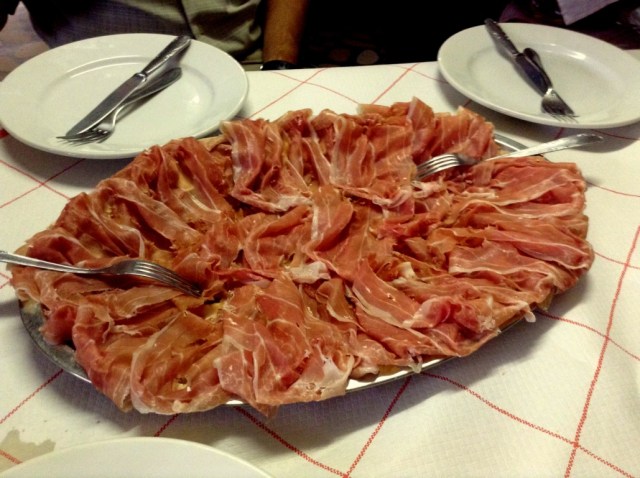 Proscuitto from San Danielle