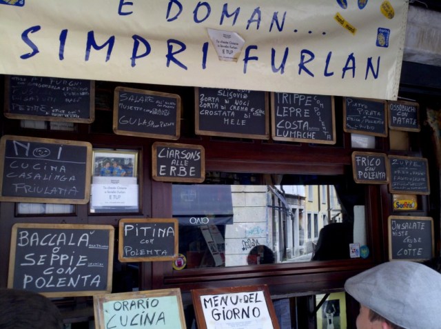 Classic Friulano Dishes