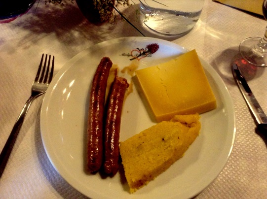 Sausage, Polenta & Montasio