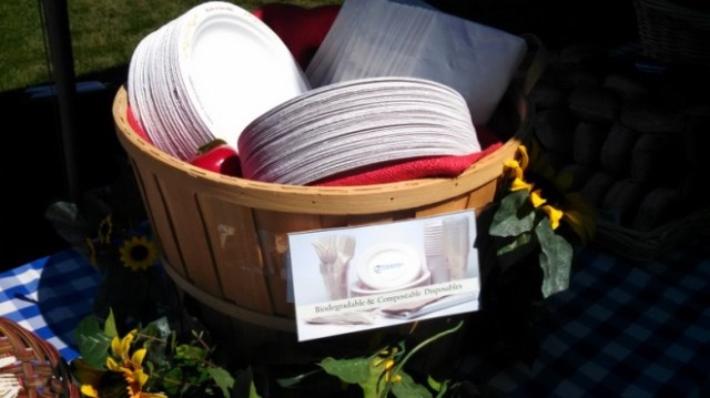 PCC tries to make guests aware that everything is compostable